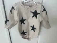 SHEIN 星柄ロンパース 1-3M