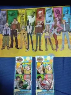 TIGER ＆ BUNNY　クリアファイル ＆ ストラップ