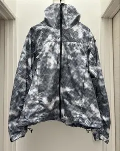 【美品】BEAMS Tech Zip Hoodie ナイロンジャケット 迷彩柄