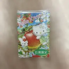 ハローキティ　ご当地　信州限定　りんごキティ　パタパタメモ帳