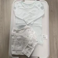 UNIQLO ベビー肌着 長袖90cm 2点セット