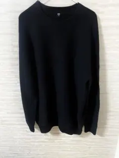 UNIQLO黒 XL ニットセーター