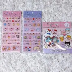 チェゴシム×サンリオ タイルシール 2枚　クリスタルシール1枚　セット