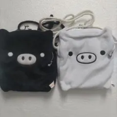 monokuro boo(モノクロブー)☆ぬいぐるみポーチセット 最安値］MONOKURO BOO マスコット ぬいぐるみ 4点セット｜Yahoo!フリマ
