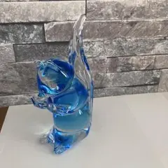 ヴェネチアングラス ムラーノ　murano ガラス置物　硝子細工　 リス