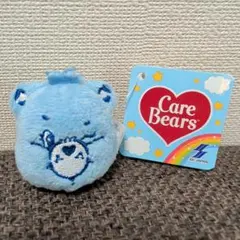 ケアベア リングつきマスコット ぬいぐるみ　ブルー 未使用品