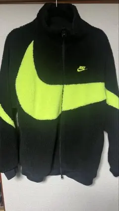Nike ボアジャケット・ナイロンジャケット ブラック/ライム