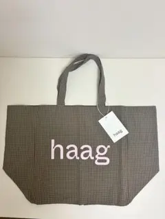 新品】韓国ブランドhaag(ヘイグ) トートバッグ Blue Grey - メルカリ