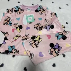 新品　ミニーちゃん　フリースパジャマ