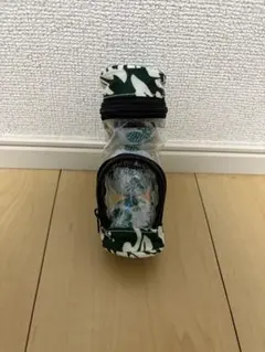 グリーン迷彩 ゴルフボール収納ポーチ
