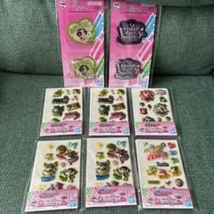 一番くじちょこっと　 パワーパフガールズ しゃかしゃかステッカー ぷくぷくシール