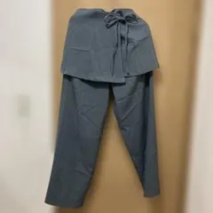 最終価格！しまむら♡laume omi♡スカート付きパンツ♡グレー