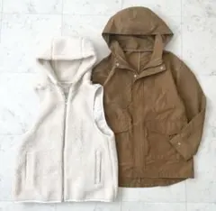 美品♪ジャーナルスタンダードレリューム　ライナー付き　3WAY マンパ　洗える