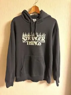 GU Stranger Things ヘビーウェイトスウェットパーカー L