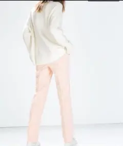 ZARA 薄いピンク ライトピンク パンツMサイズ