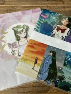 クリアファイル 一番くじ 美少女戦士セーラームーン セーラープルート 冥王せつな