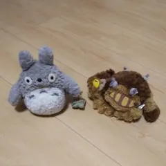 トトロとネコバスのぬいぐるみ