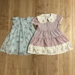 メゾピアノ　ワンピース　2点セット