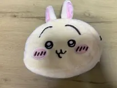 うさぎ　ハチワレ　リバーシブル　おかお　ポーチ