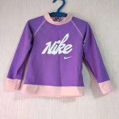 NIKE　ナイキ　ラッシュガード　水着　サイズ100　ピンク　パープル