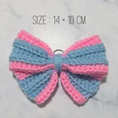 〈0013〉リボンの推し色バッグチャーム✳︎大きめサイズ