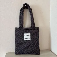 オトナミューズ 2026年3月号 CITEN 金子綾 レオパード柄パフィートート