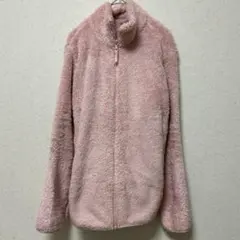 ユニクロピンク フリースジャケット xl サイズ