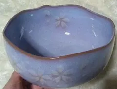 萩焼　椿秀窯　萩むらさき　鉢