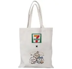 7-Eleven ＊ちいかわエコバッグ ホワイト Sサイズ