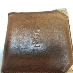 YVES SAINT LAURENT 二つ折り財布 ブラウンのサムネイル