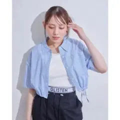 レディース　半袖シャツ　サイドドロストショート　イング　INGNI Mのサムネイル