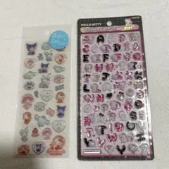 【正規品】ぷっくりキラキラキ　サンリオ キティ ボンドロップシール moji