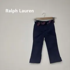 【ベルト付】ポロラルフローレン チノパンツ ネイビー 110 キッズのサムネイル