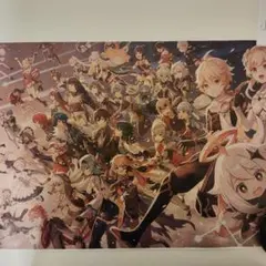 原神 キャラクター集合 布ポスター 創作品