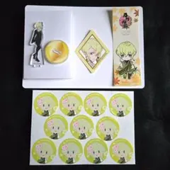 太閤左文字 刀剣乱舞 大本丸博 祝装 ミニアクスタ ＋ 御伴散歩 ステッカー 他