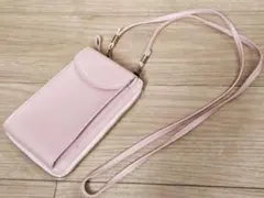 新品 スマホショルダーバッグ 財布 カードケース ウォレット フェイクレザー