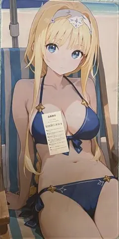 ［未開封］プレイマット ラバーマット SAO アリシゼーション アリス 水着