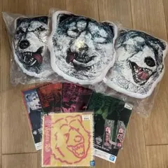 一番くじ MAN WITH A MISSION フェイスクッション 3種類セット