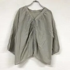 937 Furryrate 長袖シャツ グレー Fサイズのサムネイル