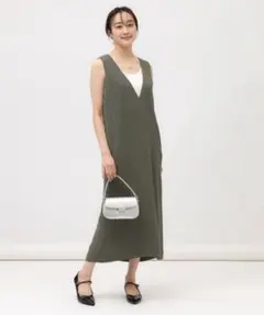 極美品＊UNTITLED アンタイトル クレープダブルイージージャンパー