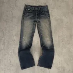 archive フレア　デニムパンツ　ダメージ　フェード　グランジ　アメカジ