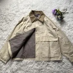 美品✨ユニクロ　ユーティリティショートブルゾン　ナチュラル　ゆったり　XL