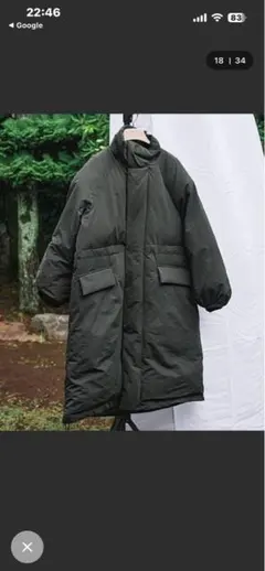 タグ付きEMMA LIMBER スミクロ　ロングコート Fサイズ