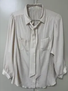 ボウタイブラウス シャツ