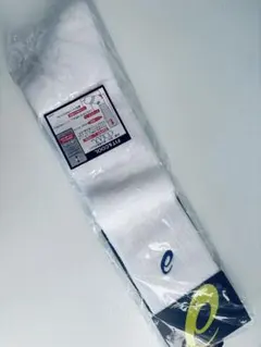 アシックスバレーボール ソックス ホワイト×ブルー