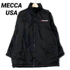 MECCA USA XL フード付きジャケット 黒/赤 MECCA USA XL フード付きジャケット 黒/赤