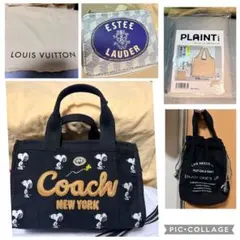 コーチ　スヌーピーコラボ　カーゴトート2ウェイ、他