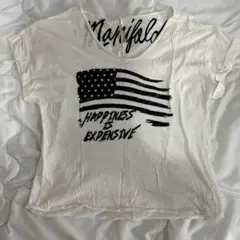 アメリカ国旗デザイン 半袖Tシャツ