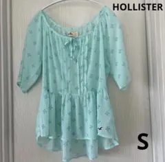 HOLLISTER トップス S ブラウス チュニック ホリスター 半袖