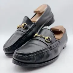 GUCCI グッチ 1953 ホースビットローファー 黒 金 35.5 伊製